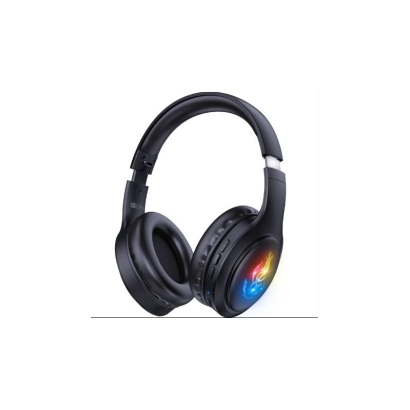 1HORA AUDIFONO DIADEMA BT PEGABLE CON LUZ 1HORA AUDIFONO DIADEMA BT PEGABLE CON LUZ