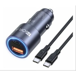 1HORA CARGADOR PARA CARRO TIPO C A C 20W