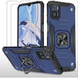 FUNDA CON ANILLO & MICA MOTOROLA E22I