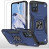 FUNDA CON ANILLO & MICA MOTOROLA E22I