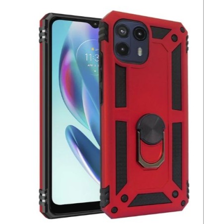 FUNDA CON ANILLO & MICA MOTOROLA G50