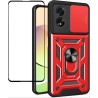FUNDA CON ANILLO & MICA OPPO A38