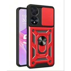 FUNDA CON ANILLO & MICA OPPO A58