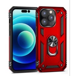FUNDA CON ANILLO & MICA ZTE AXON 50 LITE